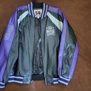 Vintage Sacramento Kings Leather Jacket